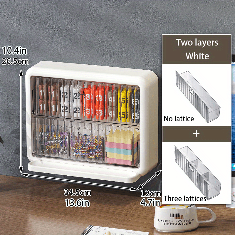 Tea Bag Storage Box, Desktop Capsule Coffee Storage Rack, Desktop Storage  Shelf With Drawers, Multi-layer Tea Bag Snack Finishing Organizer, For Home  Kitchen Pantry Office - Temu