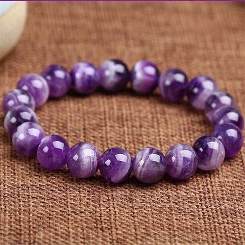 Amethyst bracelet hot sale for him