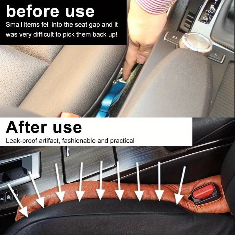 2pcs car seat gaps filler leak