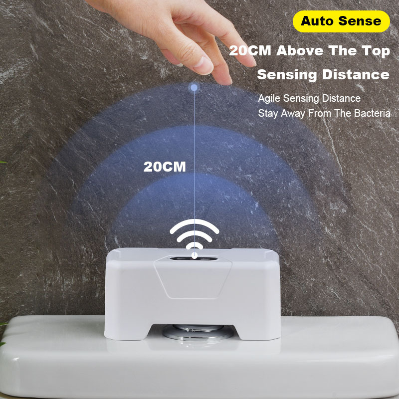 Automatic Toilet Flusher Smart Toilet Flush Sensor Touchless - Temu