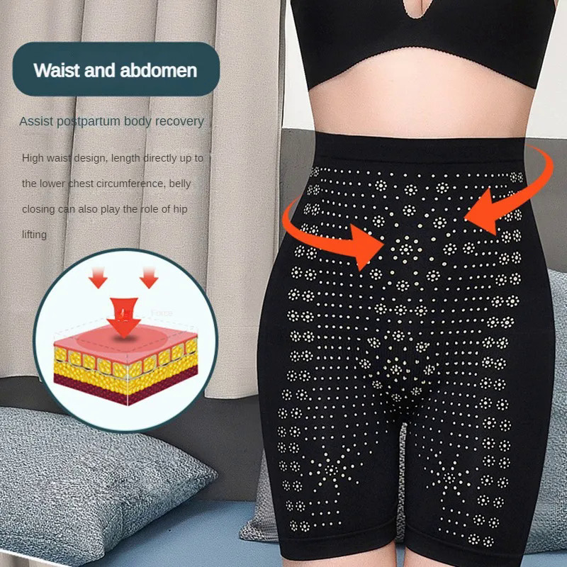 Body shaping pants seamless pregnant women postpartum belly pants boxe