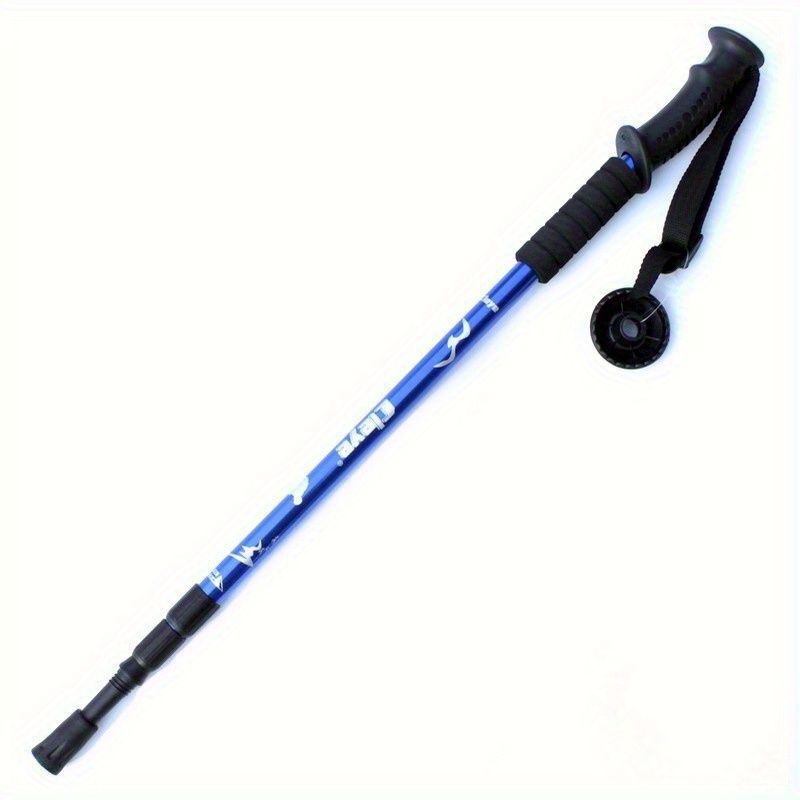 Aluminum Alloy 3 Section Shock-Absorbing Hiking Stick