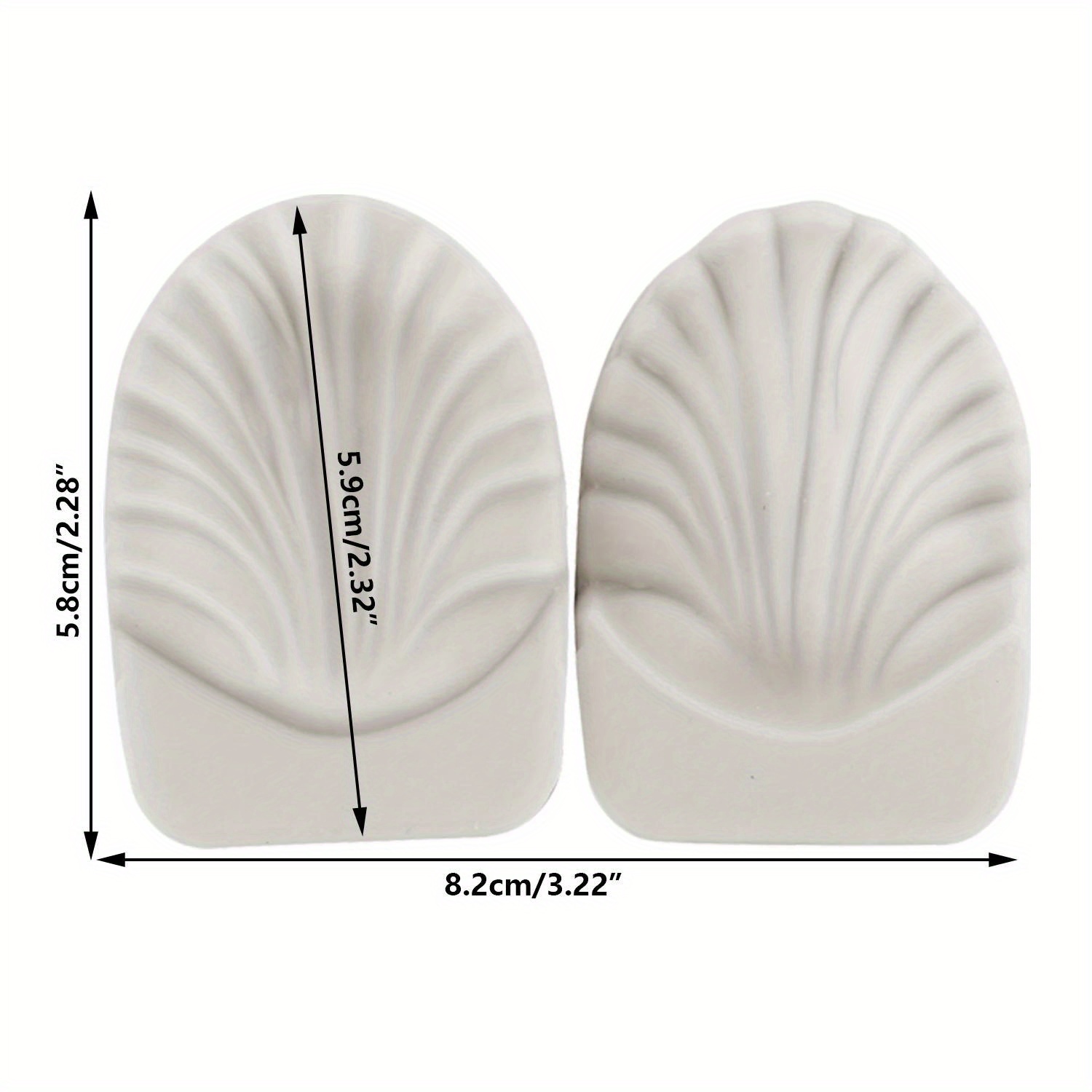 2pcs/set 3d Lily Petal Shape Sugarcraft Silicone Fondant Molds