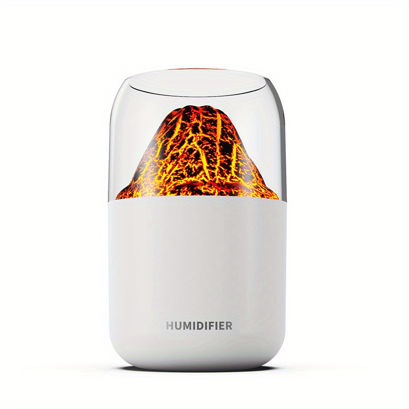 Volcano Humidifier Usb Silent Spray Bedroom Air Hydration - Temu Australia