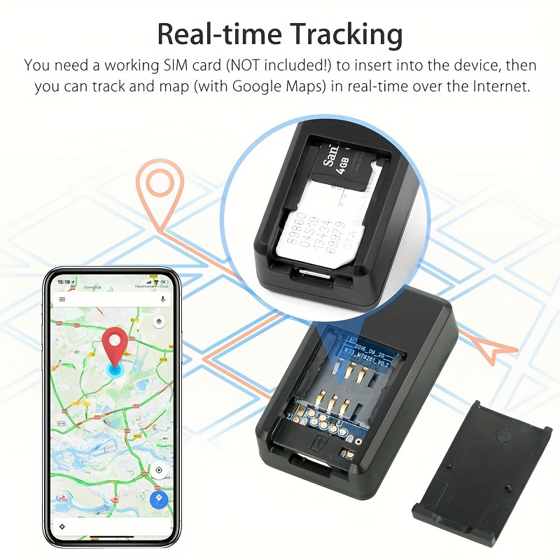 Car Gps Mini Tracker Gf 07 Real Time Tracking Anti theft - Temu
