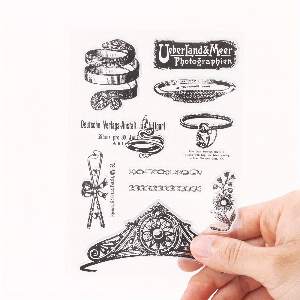 Transparent Stamp Clear Silicone Stamps For Cards Making Diy - Temu