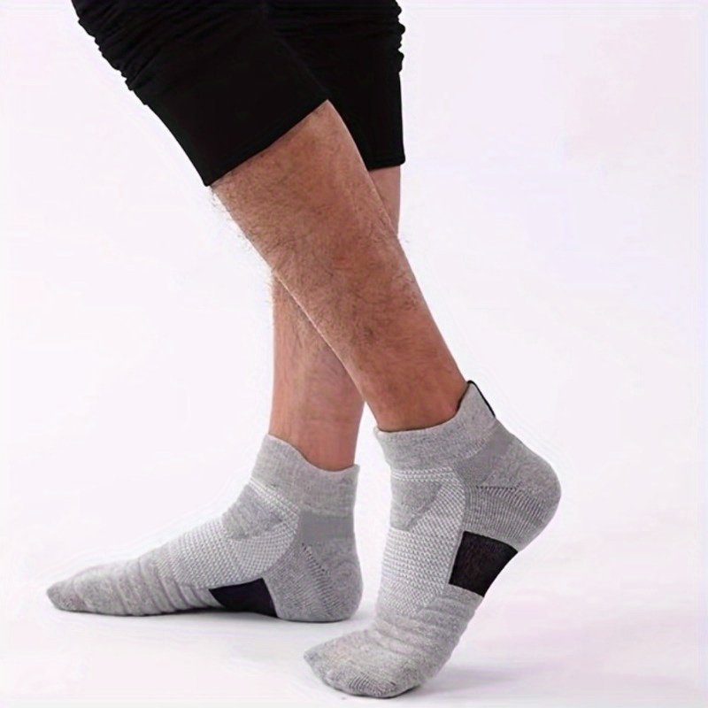 5pairs Breathable Ankle Socks for Men & Women
