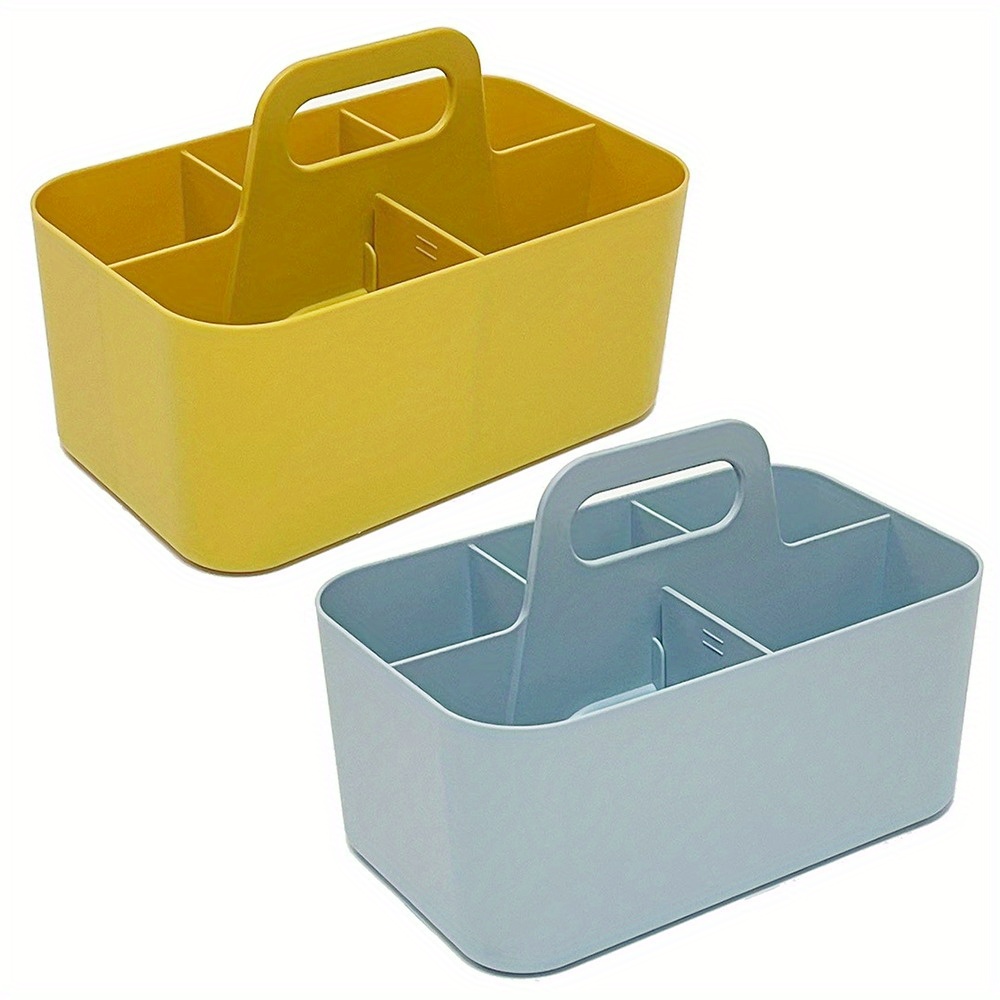 Plastic Storage Tray Tote Plastic Cleaning Caddy - Temu