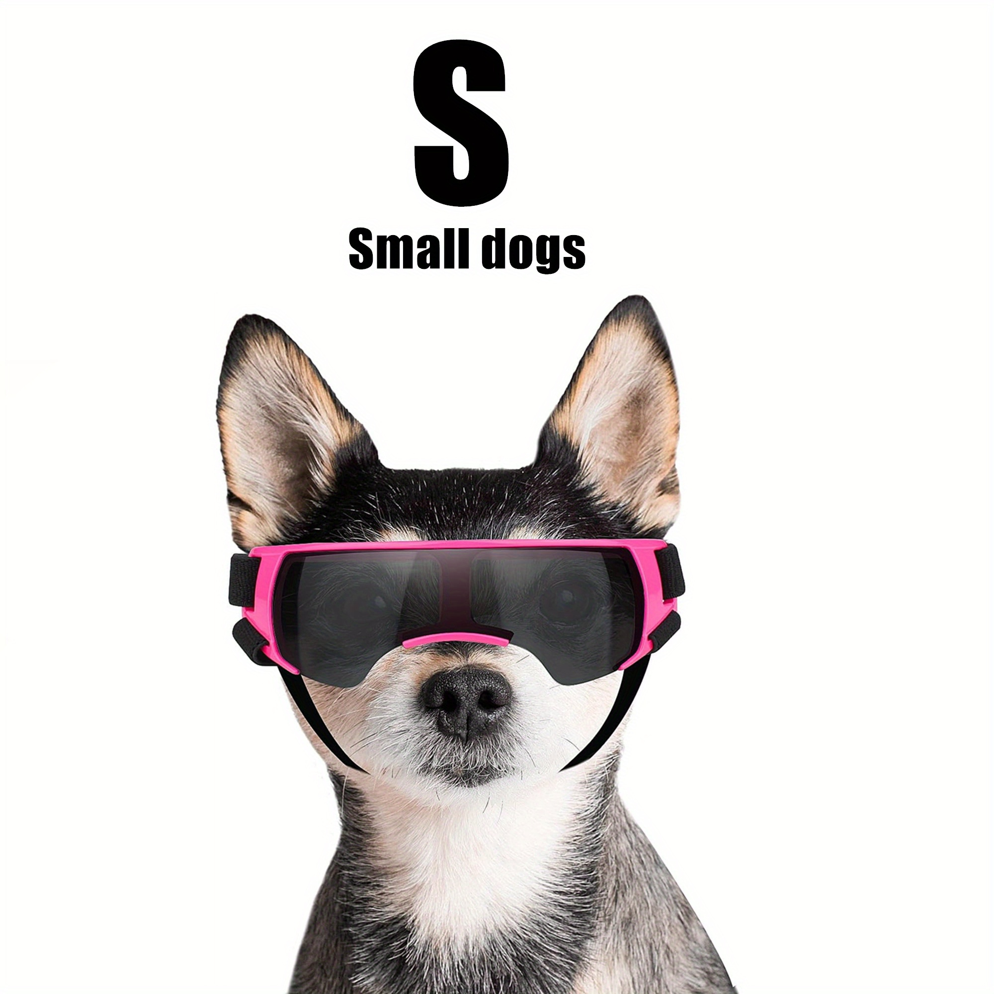 New Dog Goggles Sunglasses Small Medium Sized Dogs Anti Fog Uv400
