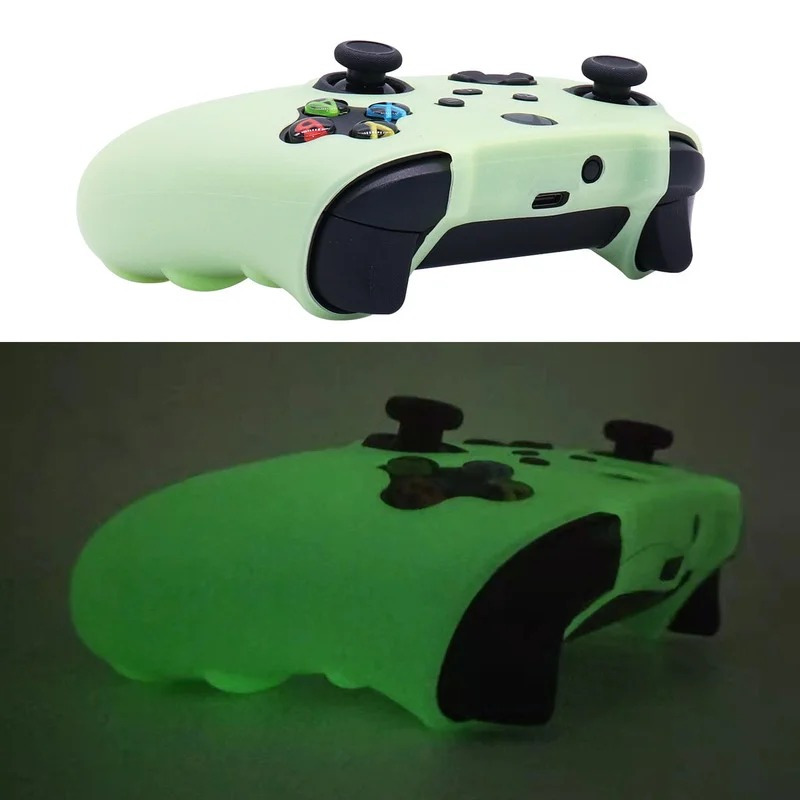 Luminous Glow In Dark Soft Silicone Control Case Xbox Series - Temu