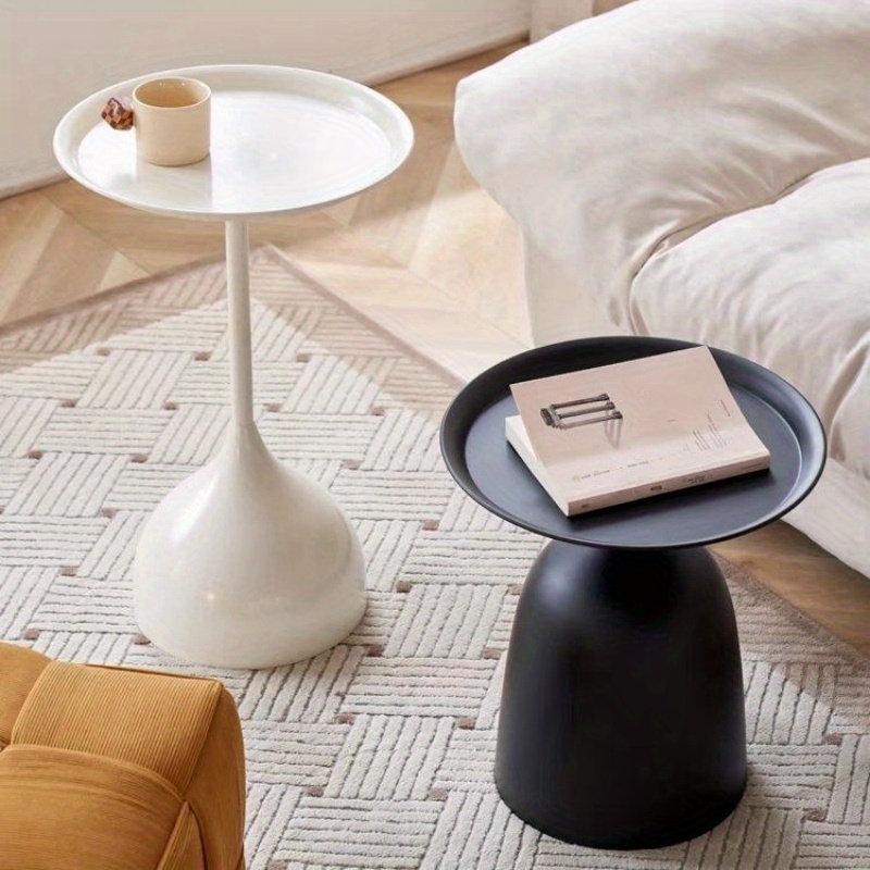 Nordic Round Coffee Table Mini Wooden Bedside Table 3 Legs - Temu
