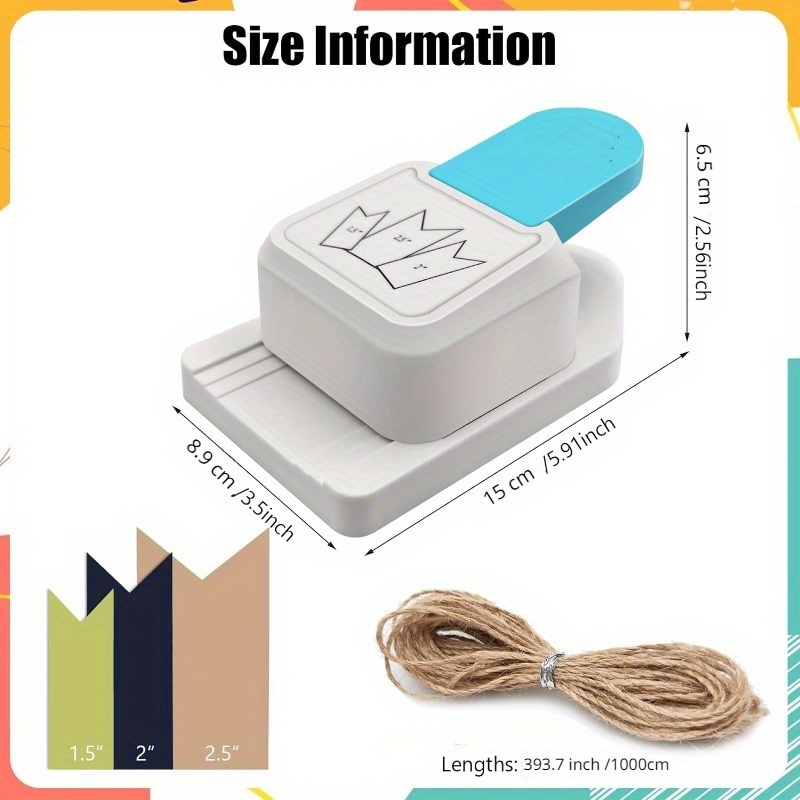 Craft Tag Punch Gift Tag Paper Punches For Diy Projects Card - Temu