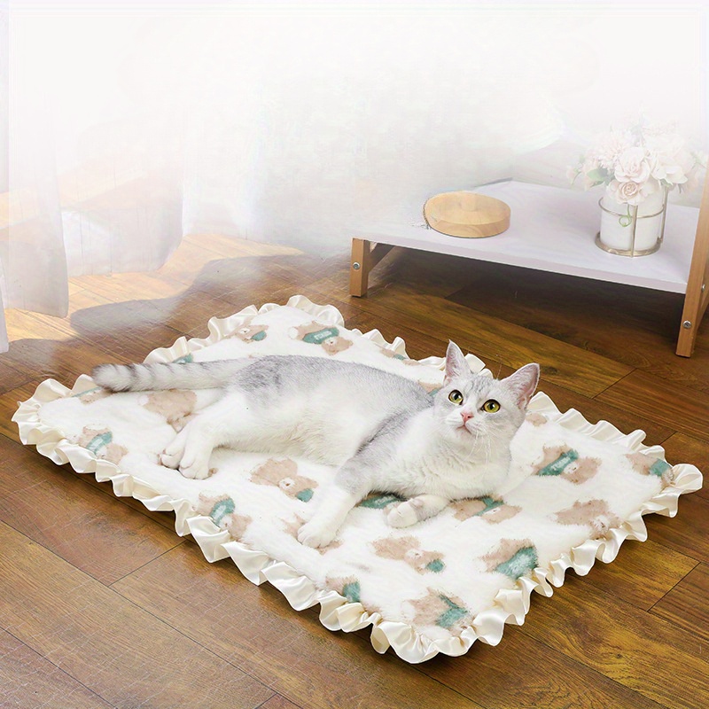 Cat Mat For Sleeping Pet Floor Mats For All Seasons Dog - Temu