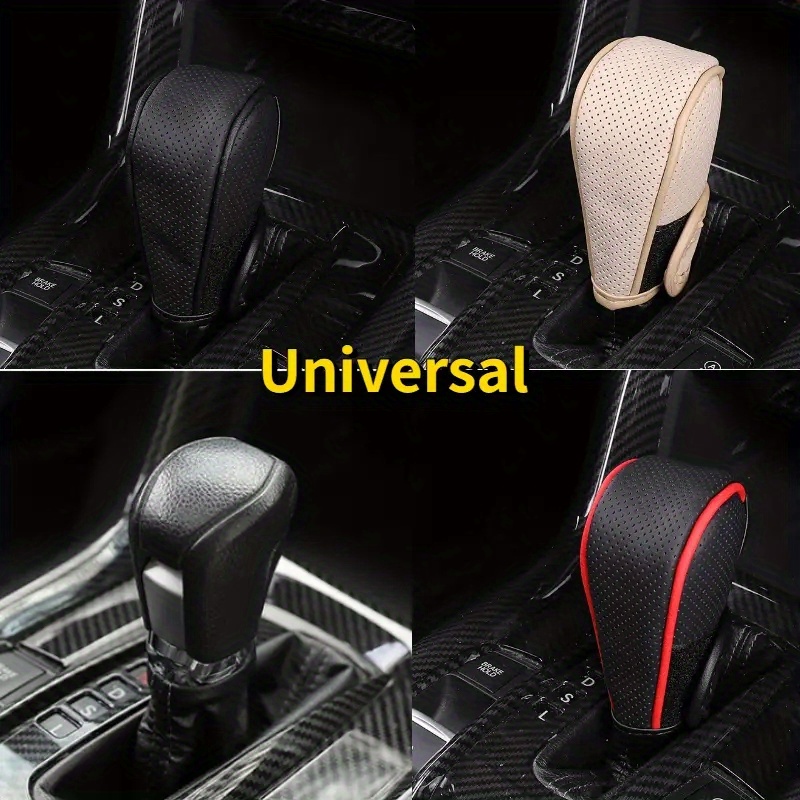 2pcs Set Car Faux Leather Gear Shift Knob Cover Hand Brake Cover Sleeve Car  Interior Protect Cover Protector Accessories, 24/7 Customer Service