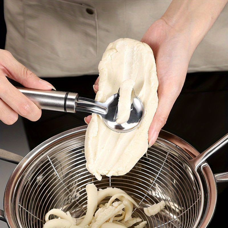 VEVOR Máquina para hacer Pasta fresca de acero inoxidable Manual VEVOR,  rodillos y cortador de fideos