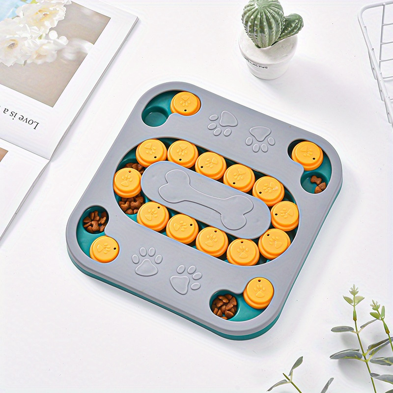 Pet Puzzle Toy Slow Feeder Bowl For Dog & Cat, Interactive Dog Toy For  Treats Training - Temu Philippines