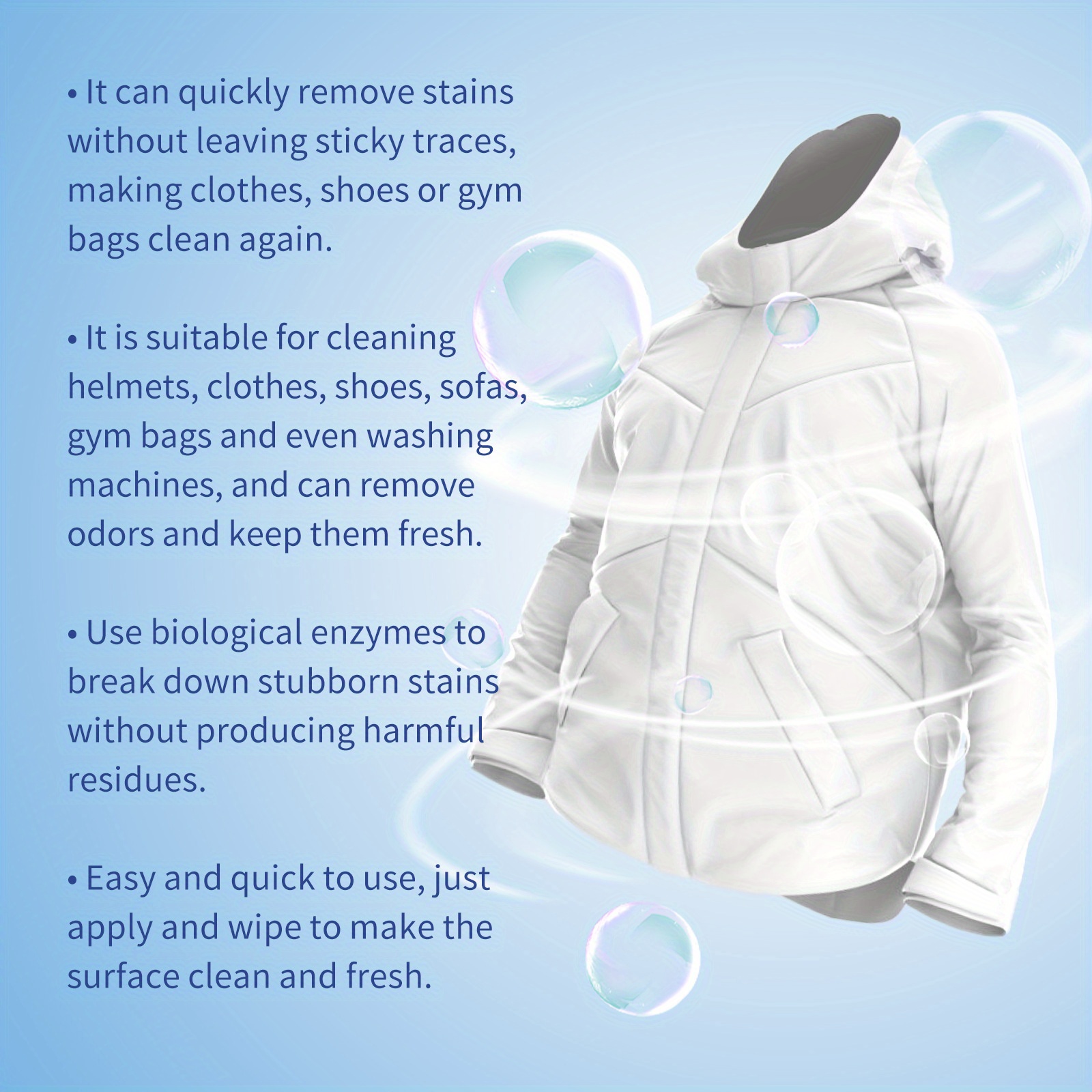 Dry Cleaning Agent Down Jacket Cleaner Clothing Cleaning - Temu