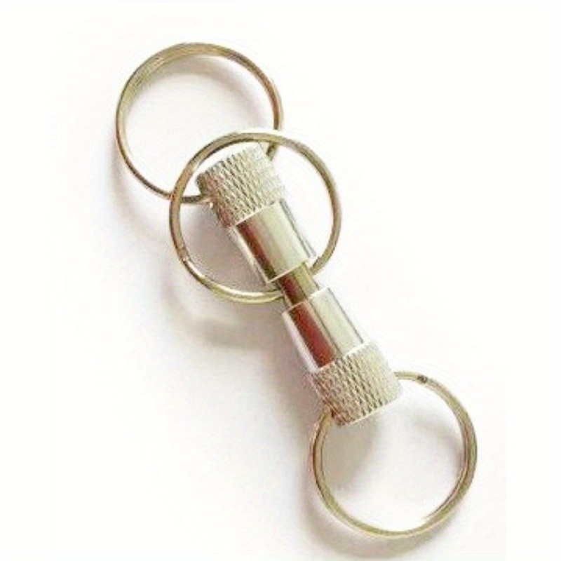 Pull apart Key Chain Detachable Key Ring Quick Release - Temu