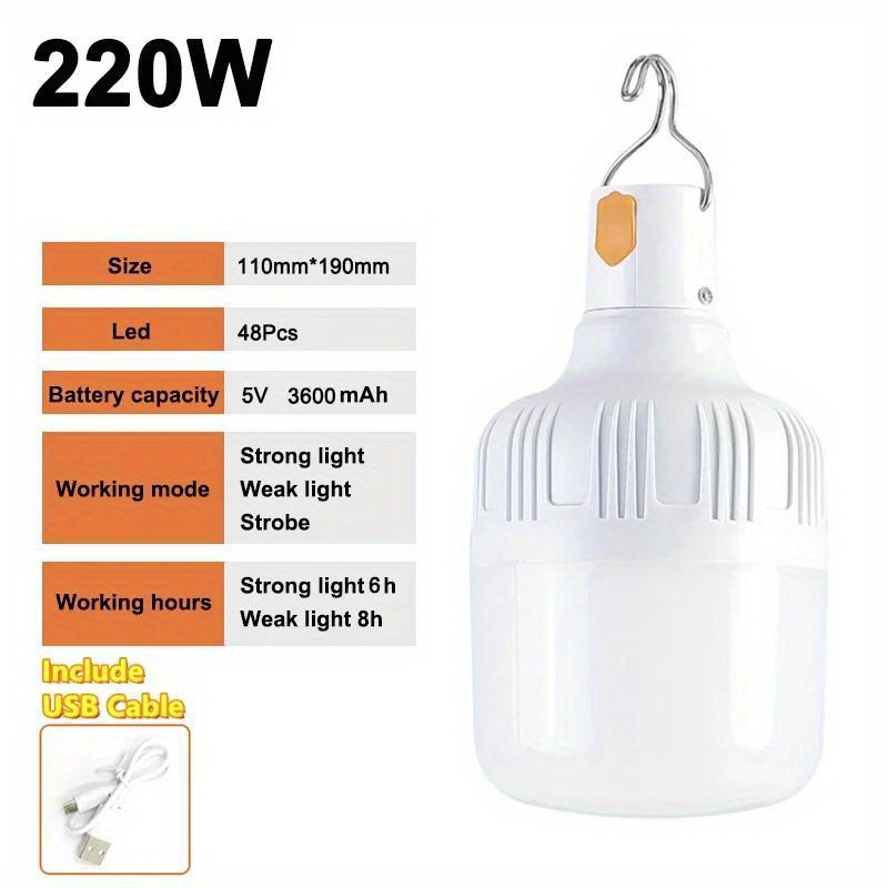 Portable Camping Lantern 18650, Camping Lanterns Batteries