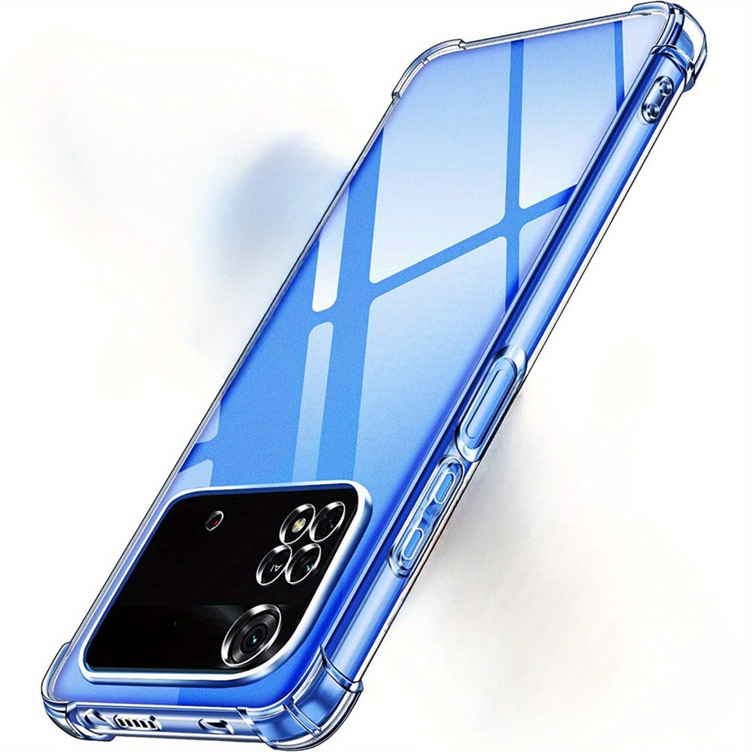 For POCO X3 NFC Case POCO X3 Pro Back Cover New Clear Phone Funda Poco X