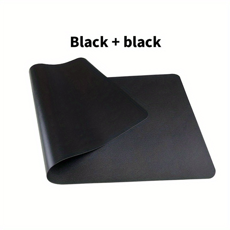 Solid PU Silicone Mouse Pad, Desk Mat