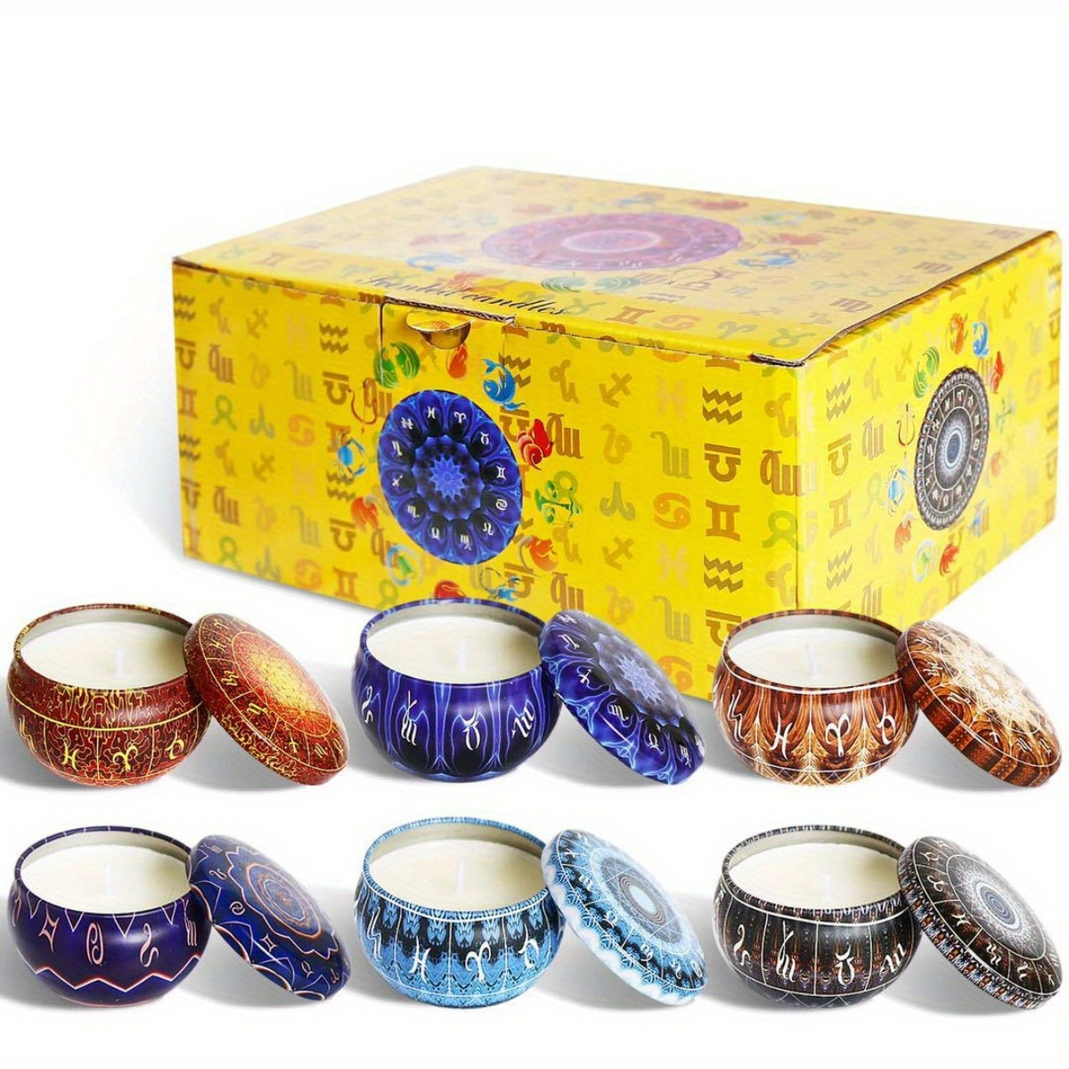 Souvenirs Essential Oil Aromatherapy Candles Gift Boxes - Temu