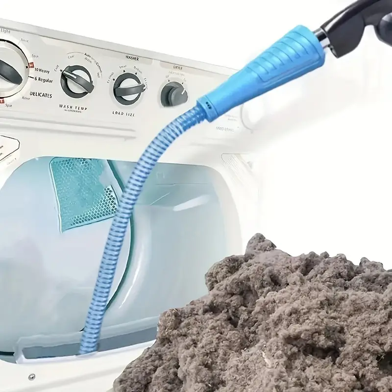 Dryer Vent Cleaning Kit, Dryer Vent Vacuum Attachment, Bendable