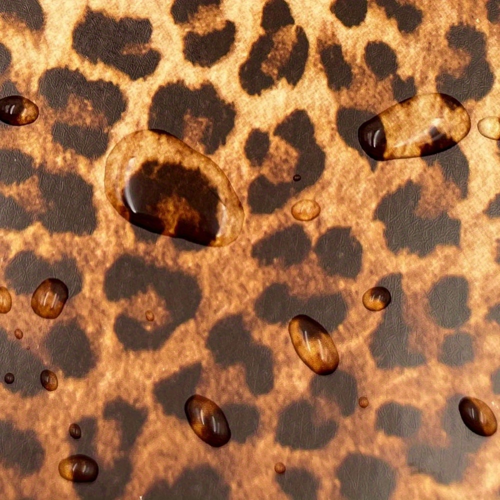 Leopard Print Peel And Stick/Paste Wallpaper