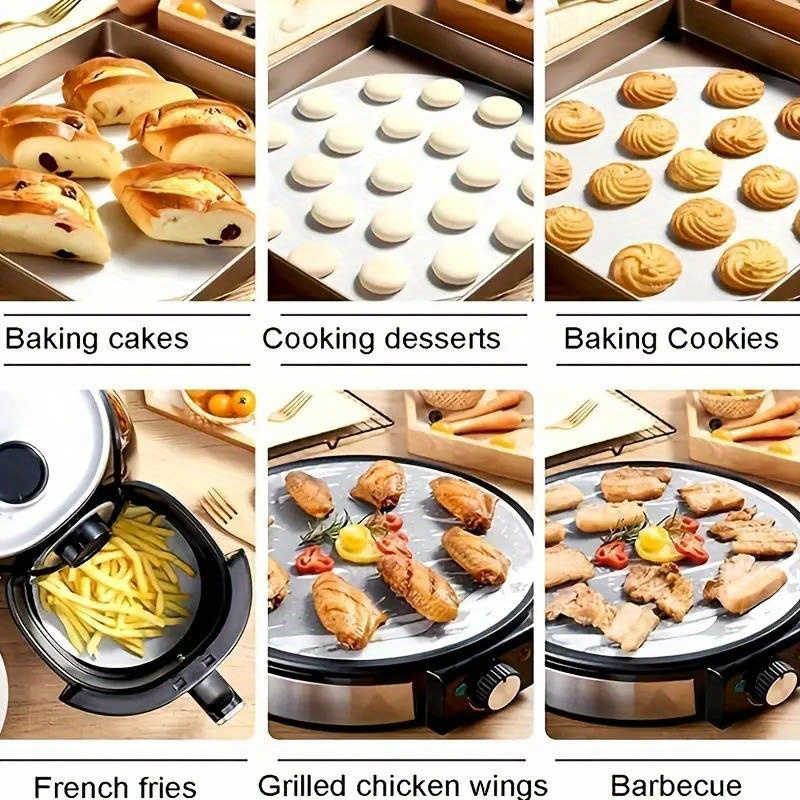 Air Fryer Liners, Air Fryer Disposable Paper Liner, Anti-sticking Fryer Paper  Sheets, Non-stick Round Air Fryer Parchment Paper Liners, Disposable  Cooking Baking Paper For Air Fryer, Kitchen Air Fryer Accessories - Temu