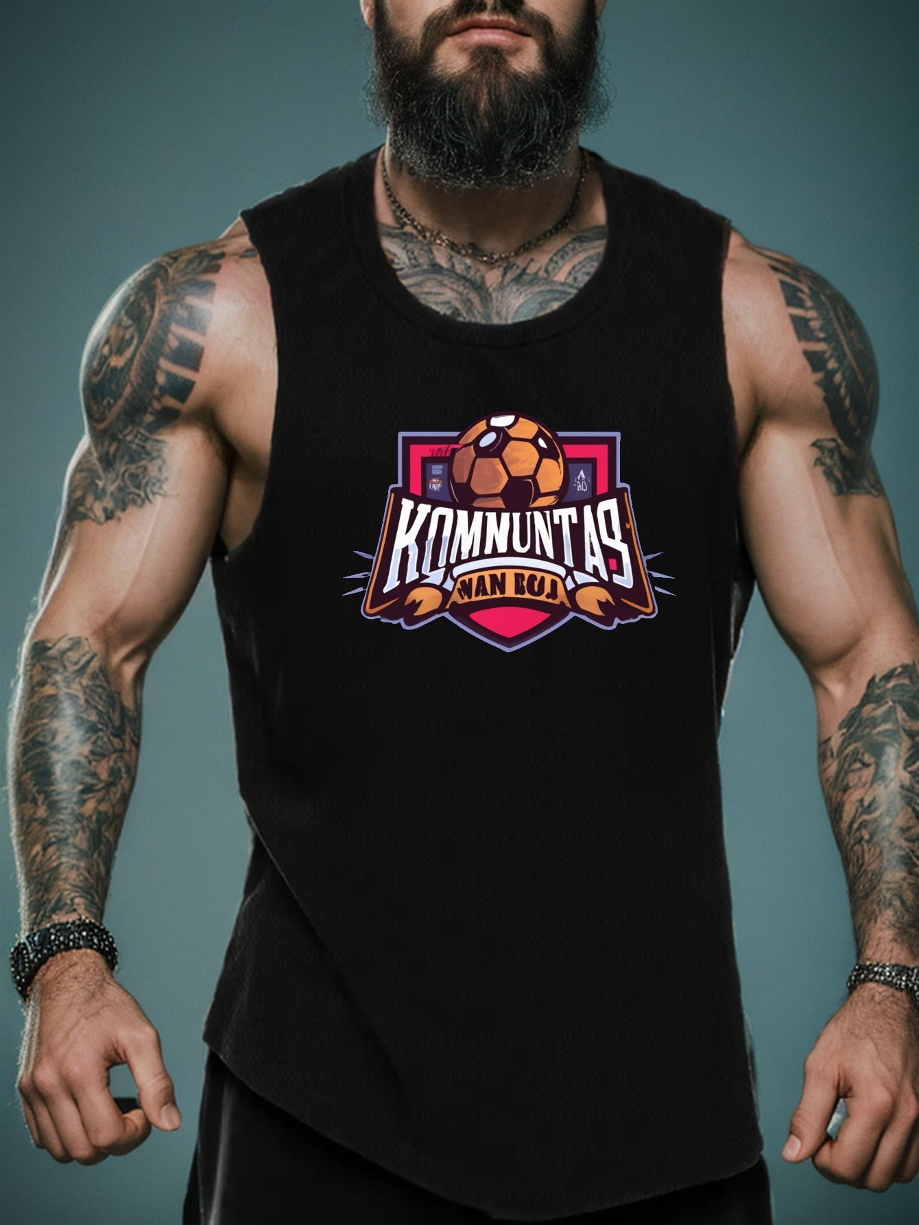 Football Print A shirt Tanks Sleeveless Tank Top Men's - Temu