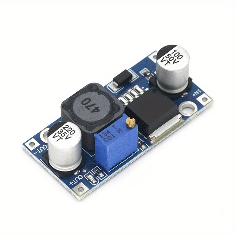 Módulo convertidor Buck 12v a 5v 5A Regulador de Voltaje USB DC 9V-36V  Reducir a USB 5V Transformador Placa reguladora de Voltaje de Salida Dual  para