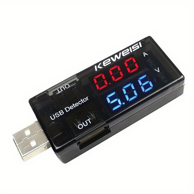 Usb Charger Detector Current Voltage Power Tester Dual - Temu