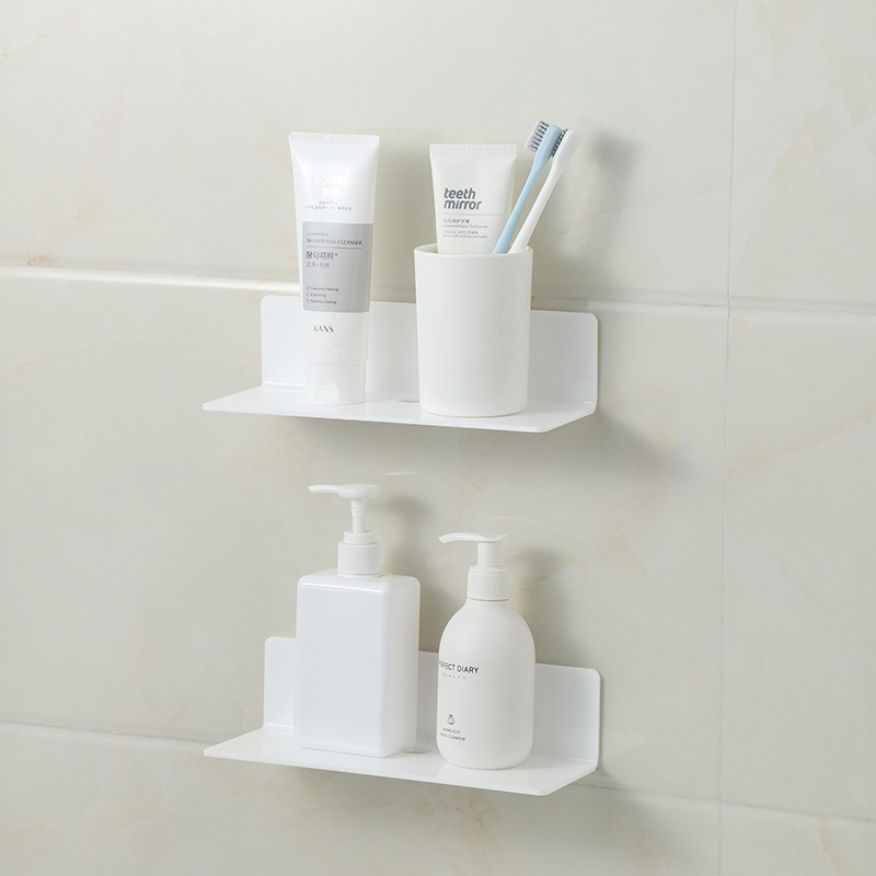Toilet Storage Rack, Non Perforated Wall Mounted Shower Shelf