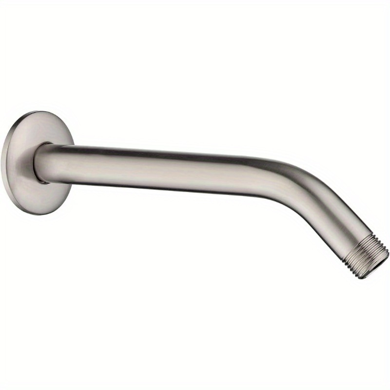 Shower Arm With Flange Shower Pipe Arm For Wall Mount Fixed - Temu