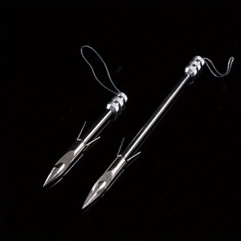 Short Fishing Arrow Outdoor Stainless Steel Metal - Temu