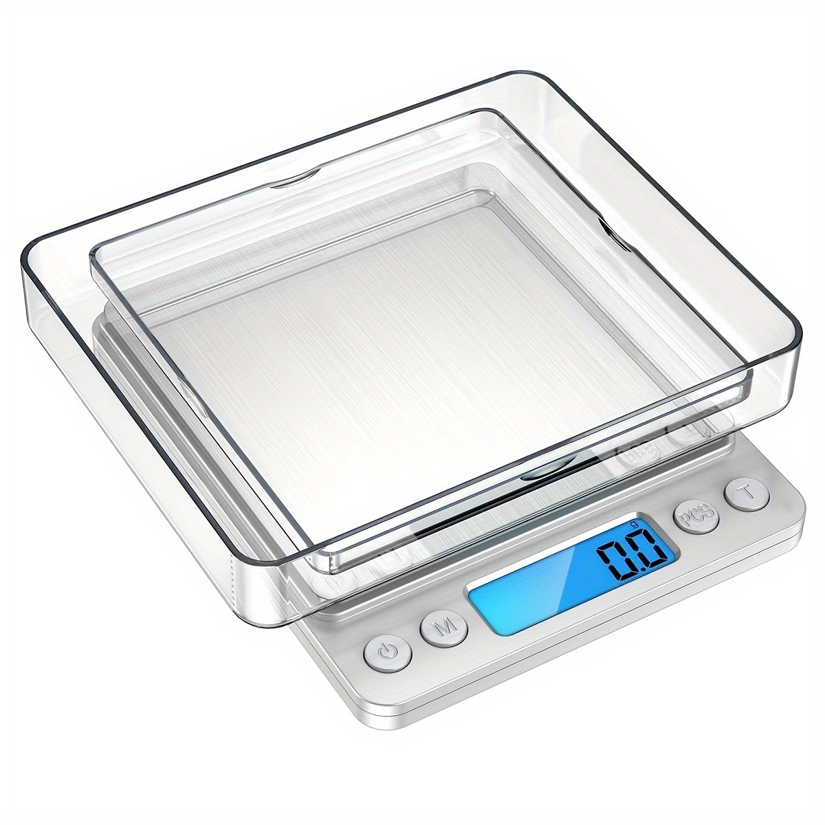 1pc kitchen scale baking food scale coffee scale high precision stainless steel material small gram scale household baking kitchen scale multiple measurement electronic scale 0 001 measurement accuracy details 5