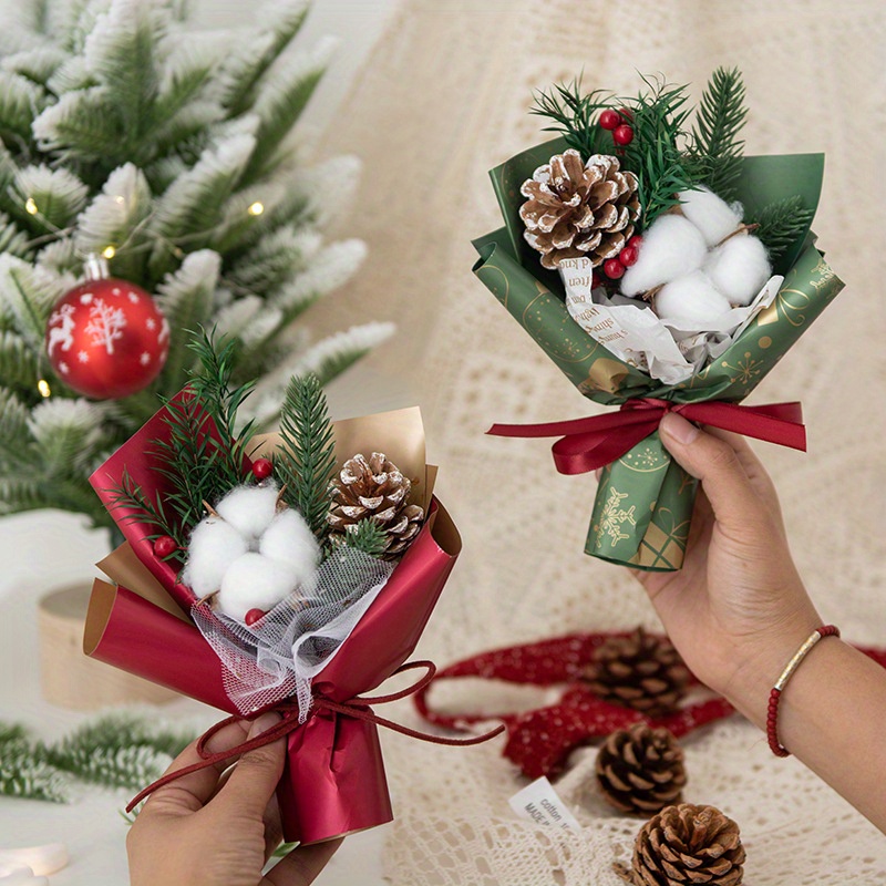 thegiftbox Kerzenstrauß, Geschenke für Frauen, Geschenke für Mama, Damen,  Luxus-Geschenke für Geburtstag, Weihnachten (Sparklerose)