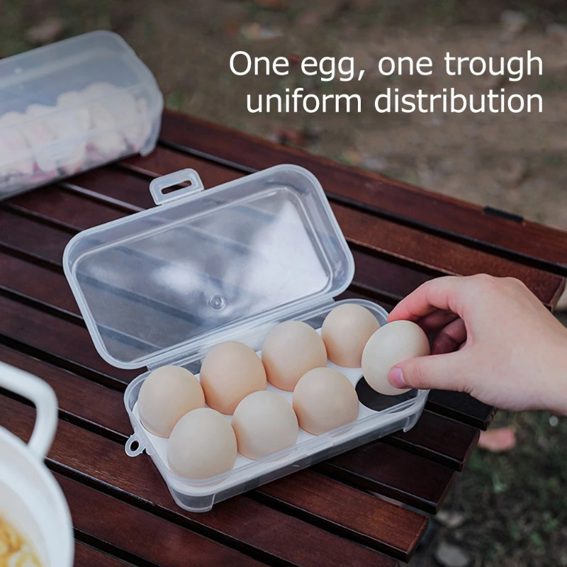 Portable Egg Carrier Holder Durable Plastic Storage Box With - Temu