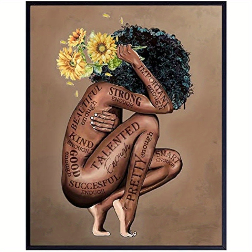 Black Art, Black Woman Art, African American Art, Black Girl Art