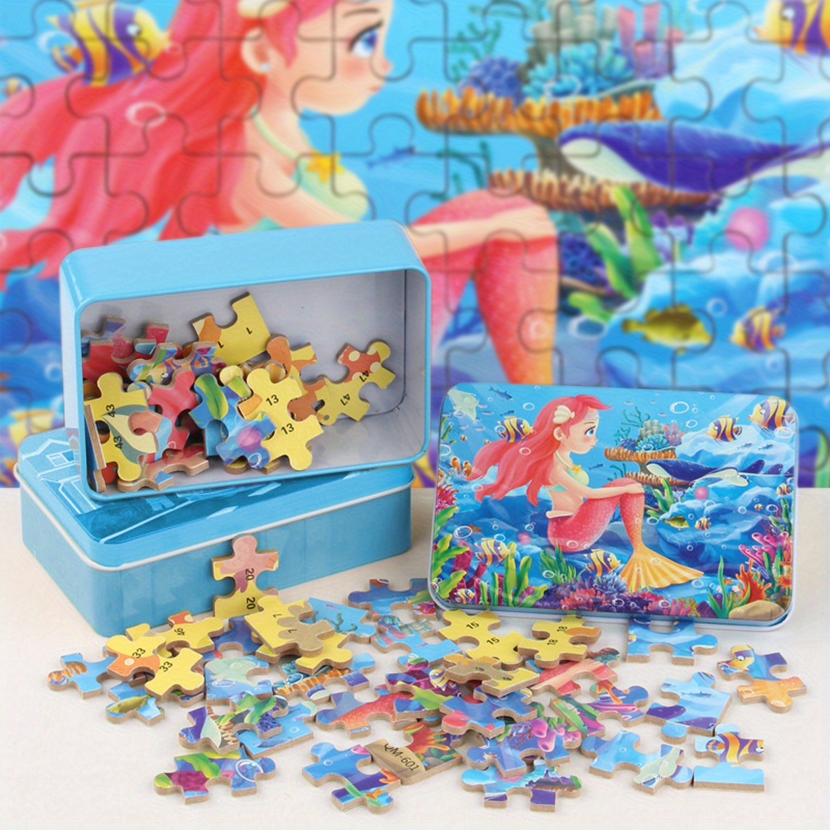 1000Pcs Mini Paper Jigsaw Puzzle Spirited Away Dragon Cartoon Anime Gift  Game