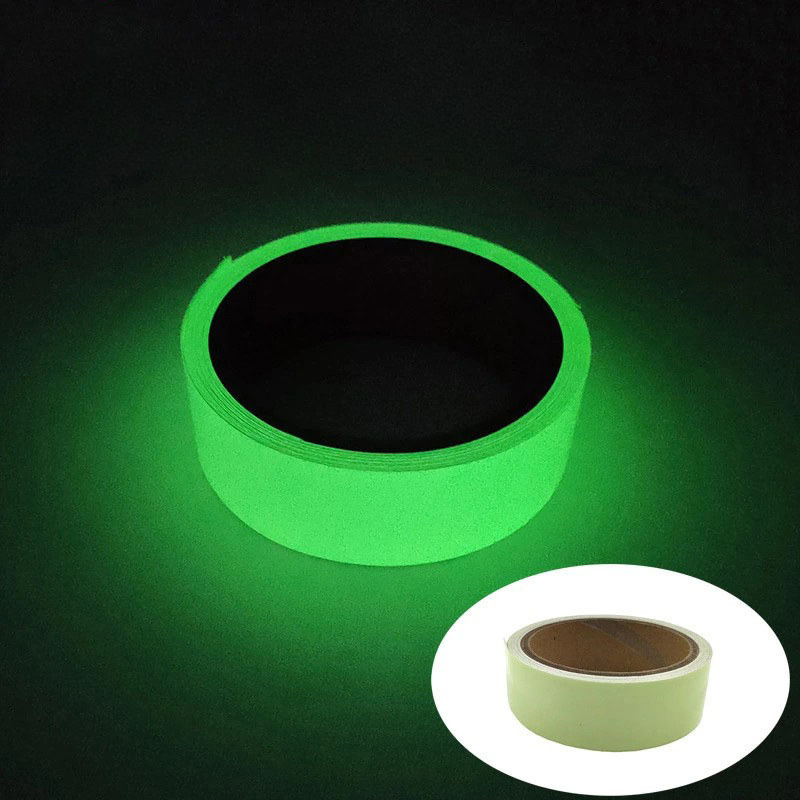 

Glow In The Dark Tape Bright, Long-lasting Fluorescent Tape Luminous Tape For Halloween, Night Decorations, Outdoor Sports And Marking