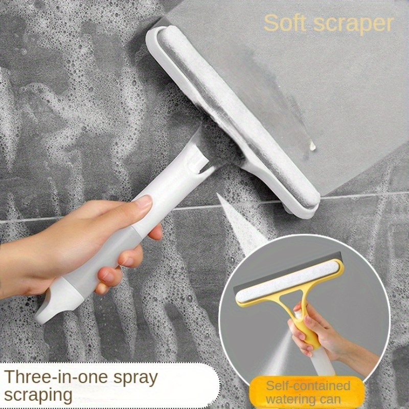 Soft Glass Wiper Scraper Window Squeegee Multi-Function Cleaning