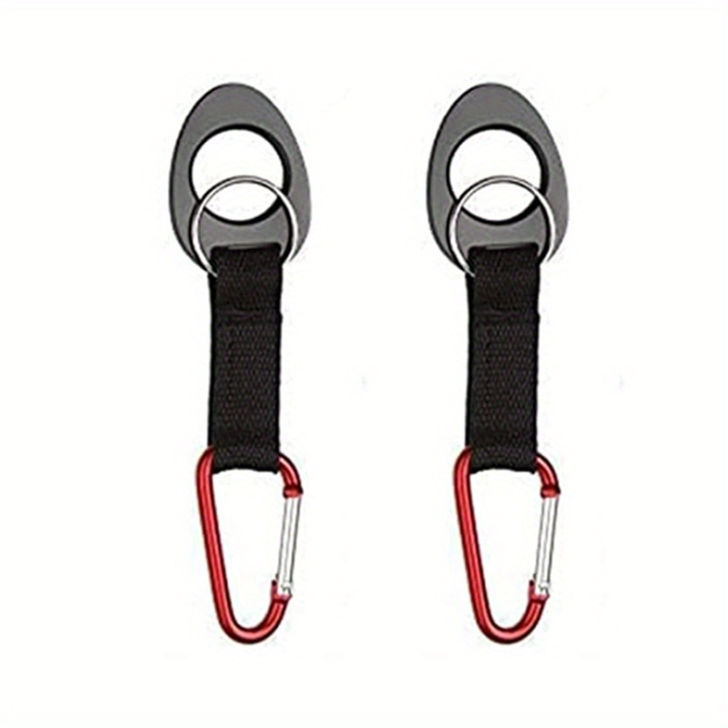 Water Bottle Holder Clip Hook Carrier with Carabiner attachment Key Ring, Water  Bottle Buckle,Portable Fits Any Disposable Water Bottles for Bike Camping  Hiking Traveling 