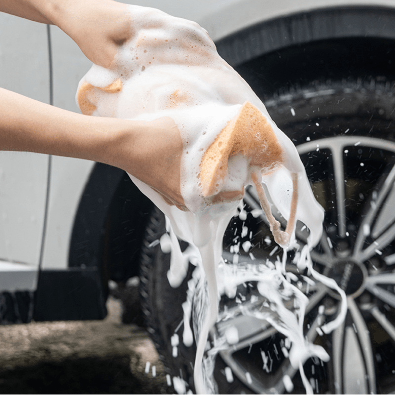 Honeycomb Car Wash Sponge Super Absorbent Car Wheel Tire Glass Windows  Cleaning Sponge Detailing Washing Sponge Car Accessories