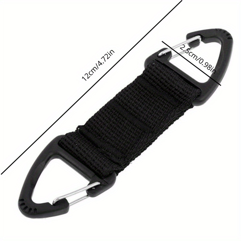 3pcs Strong Hook Keychain for Outdoor Bag Hanging