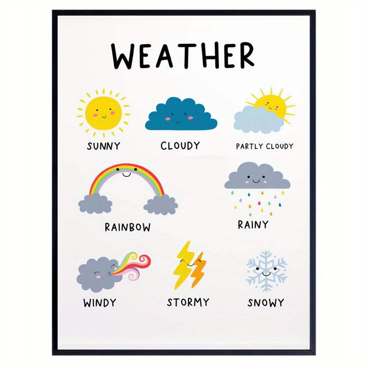 Weather Chart For Preschool - Temu