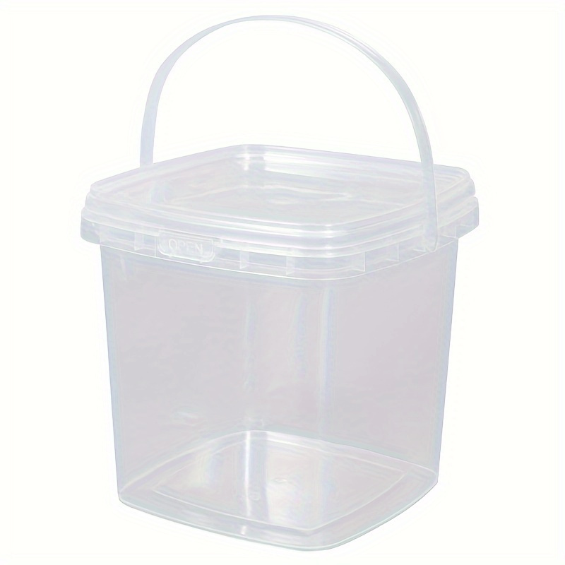 Plastic Barrel Beach Bucket Plastic Bucket with lid Buckets with lids Round  Plastic tub Small Bucket with lid Plastic Water Bucket Plastic Round
