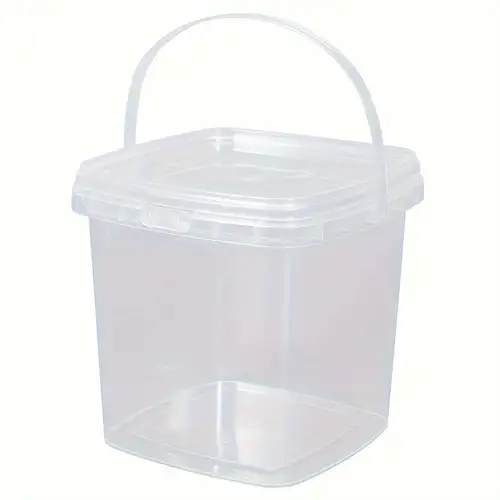Plastic Bucket With Lid - Temu