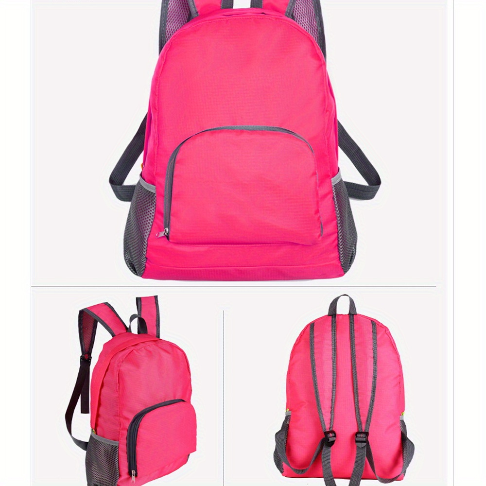 Mochila Ultraligera Mochila Plegable De Viaje Mochila Simple - Temu Chile