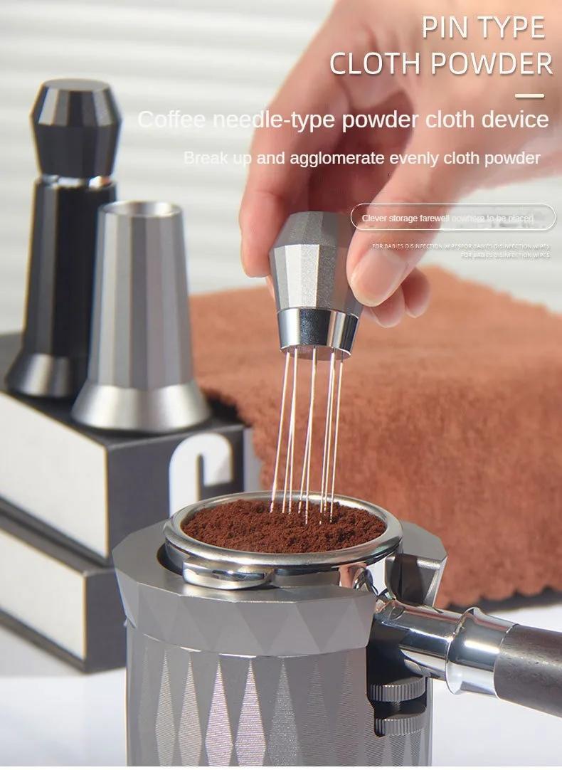 Espresso Powder Stirrer Stainless Steel Needle Coffee Distributor With  Magnetic Stand WDT Tool Cafe Stirring Barista Accessories - AliExpress